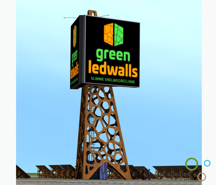 GreenLEDwalls